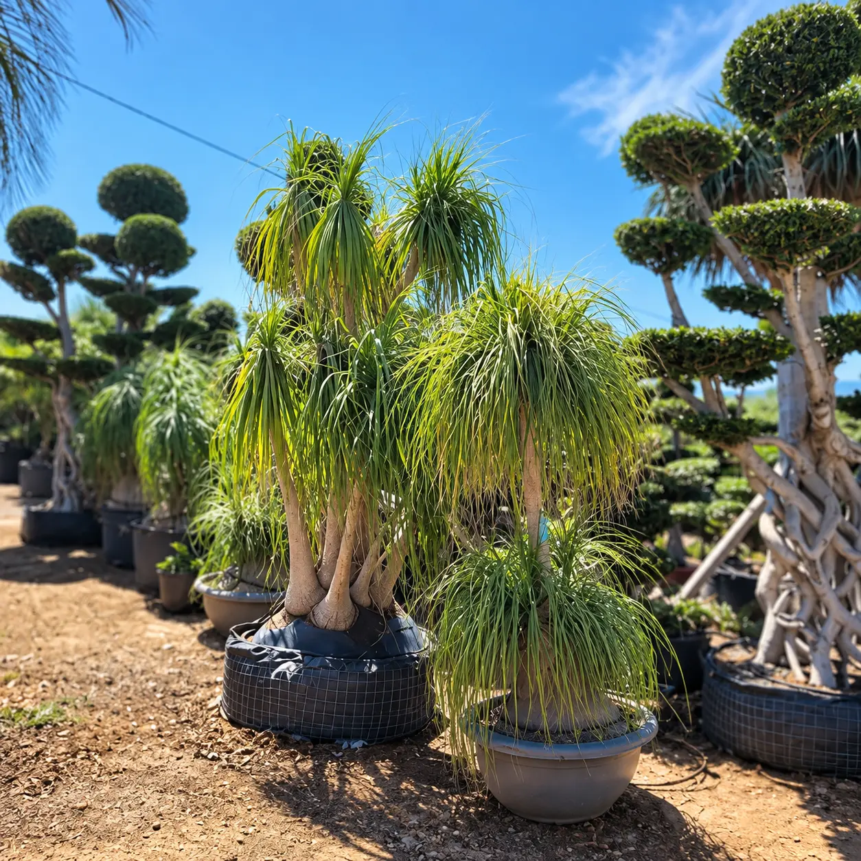Beaucarnea ornamental plant